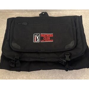 Golf PGA Tour Partners Club‎ Life Member Tri Folding Garment Bag Storage